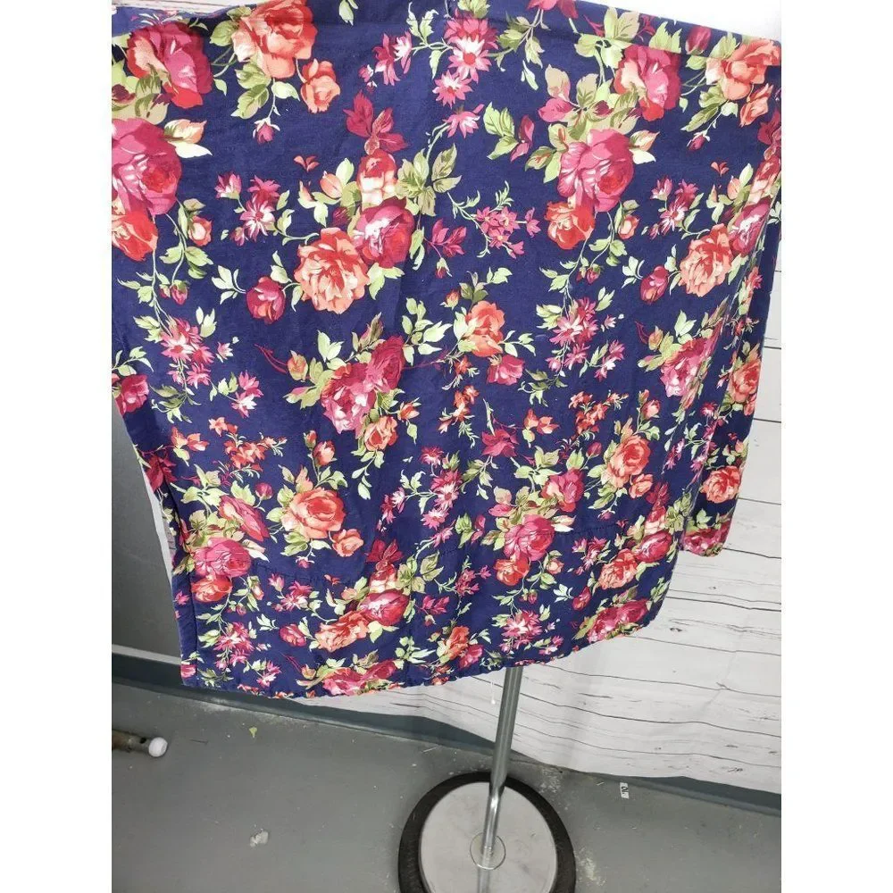 Kids N such breastfeeding cover floral blue with‎ burp cloth nursing